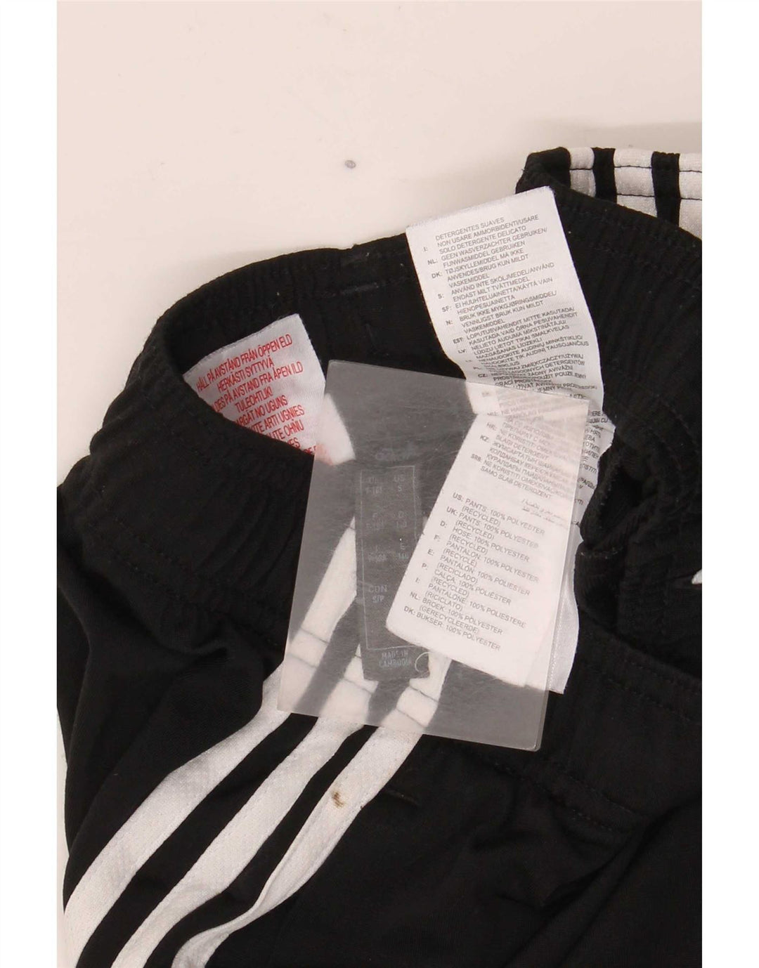 Pantaloni da tuta da ragazzo Adidas Joggers 9-10 anni Poliestere nero
