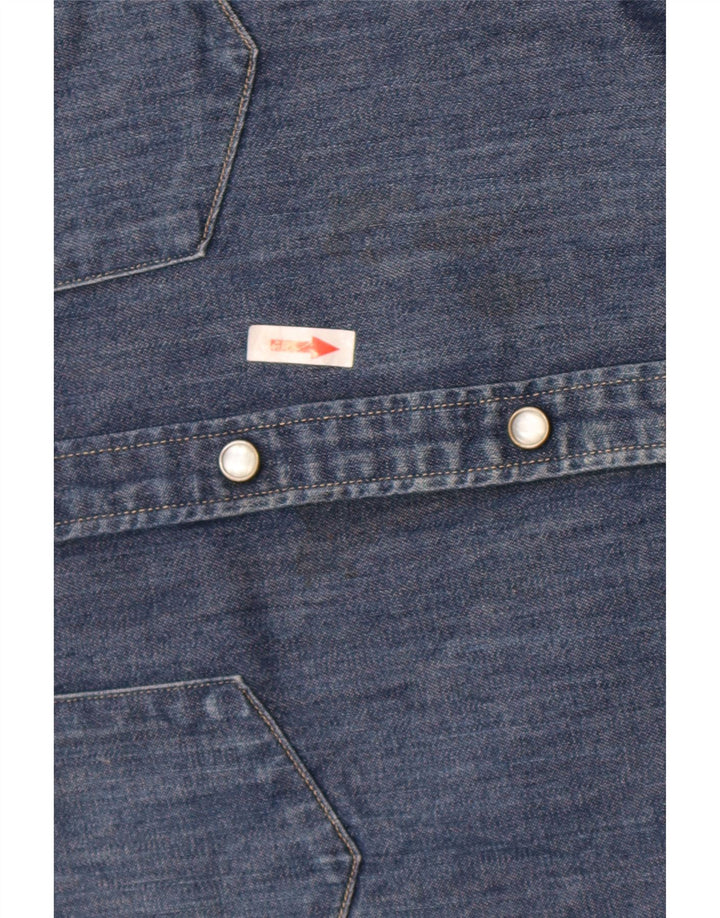 Camicia di jeans da uomo Levi's grande blu