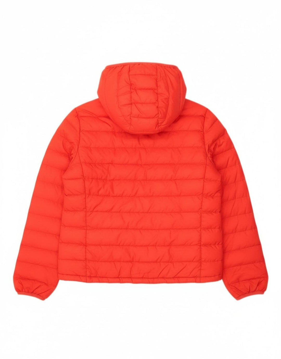 Giacca imbottita con cappuccio da donna Levi's UK 16 grande poliestere rosso