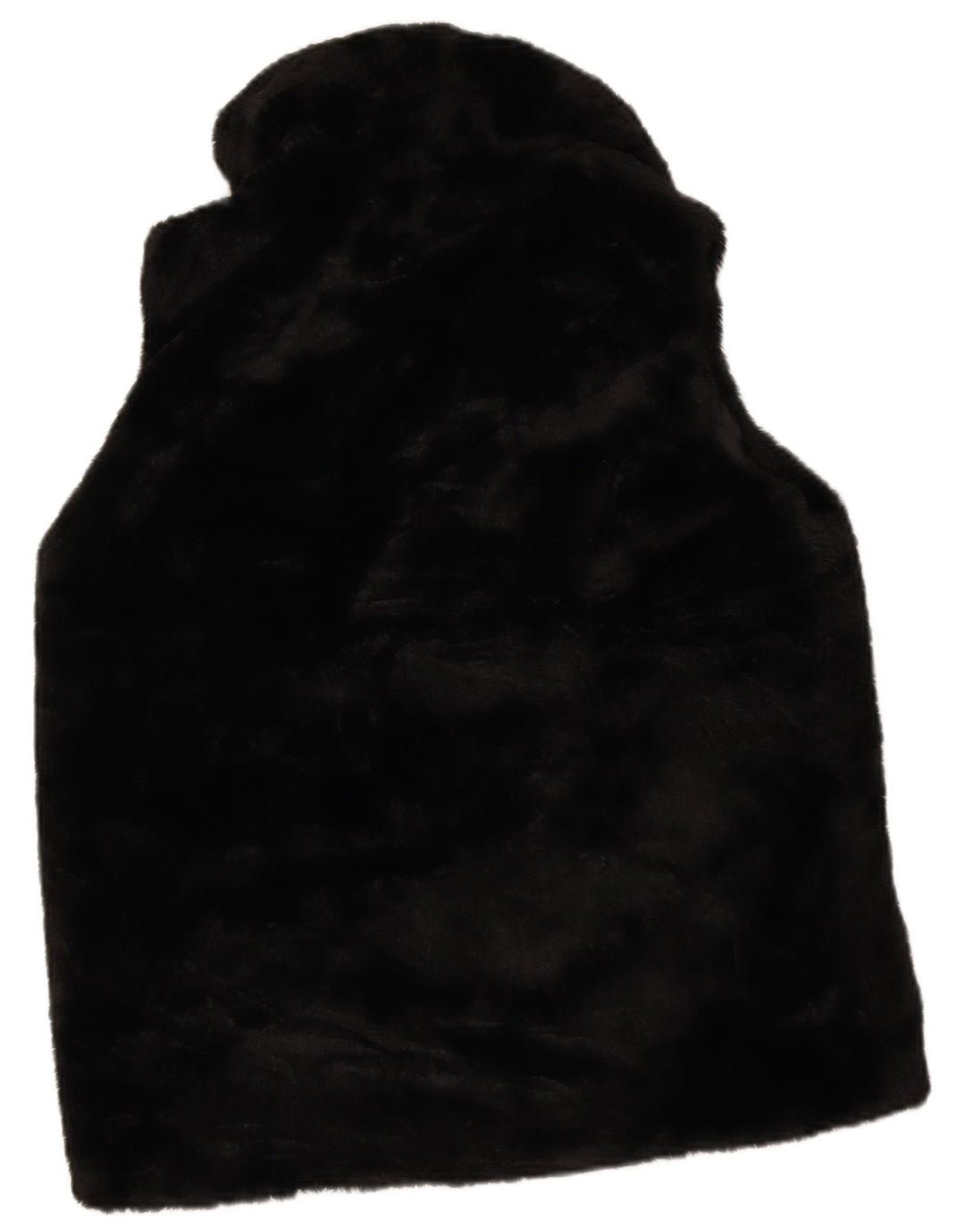 Gilet da donna in pelliccia sintetica M&Co UK 12 medio nero poliestere