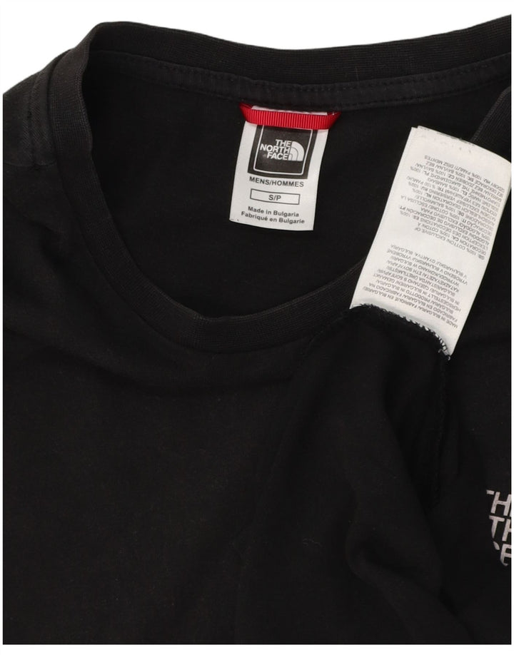 THE NORTH FACE T-shirt da uomo Top piccola in cotone nero