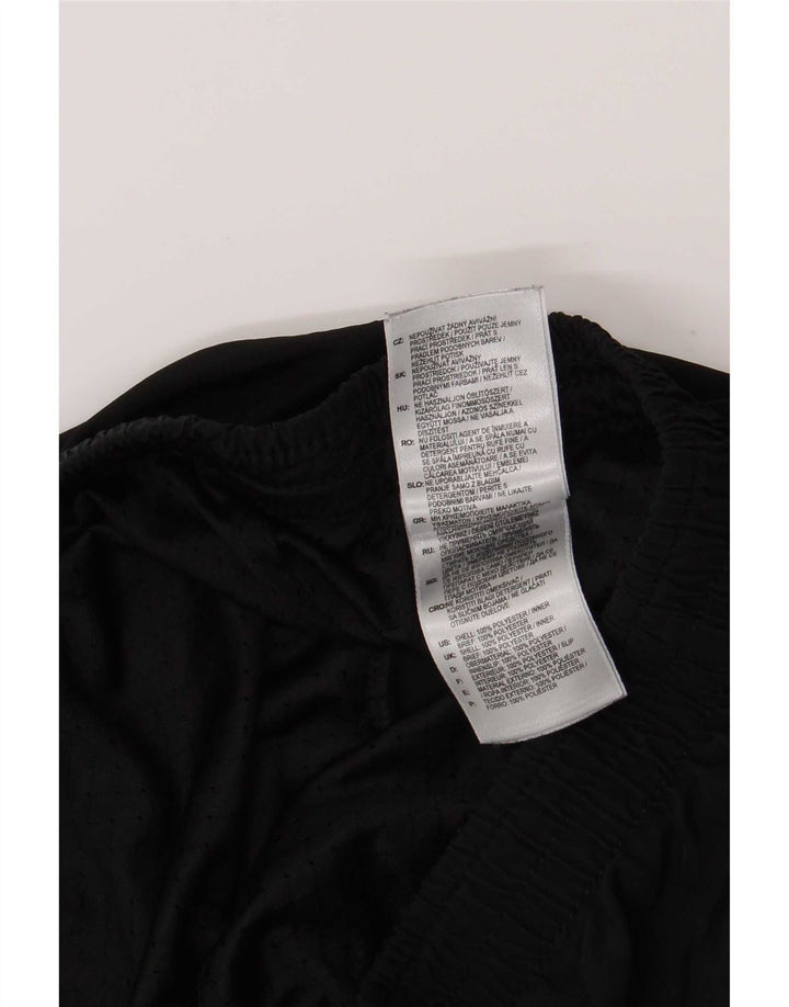 Pantaloncini sportivi da uomo Adidas medi neri in poliestere
