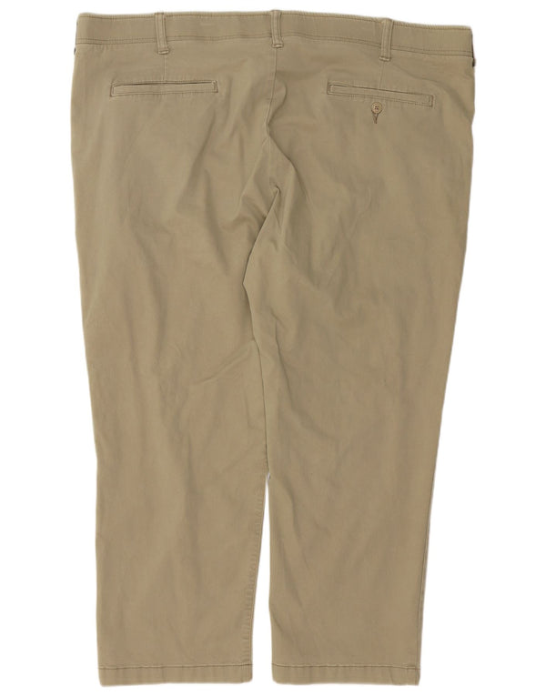 Pantaloni chino dritti Lee X-treme Comfort da uomo W48 L28 cotone kaki