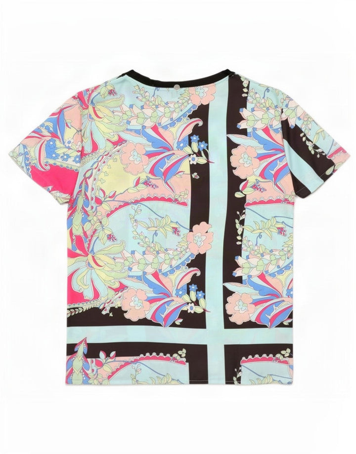 Camicetta da donna Liu Jo Top UK 10 Piccolo poliestere floreale multicolore
