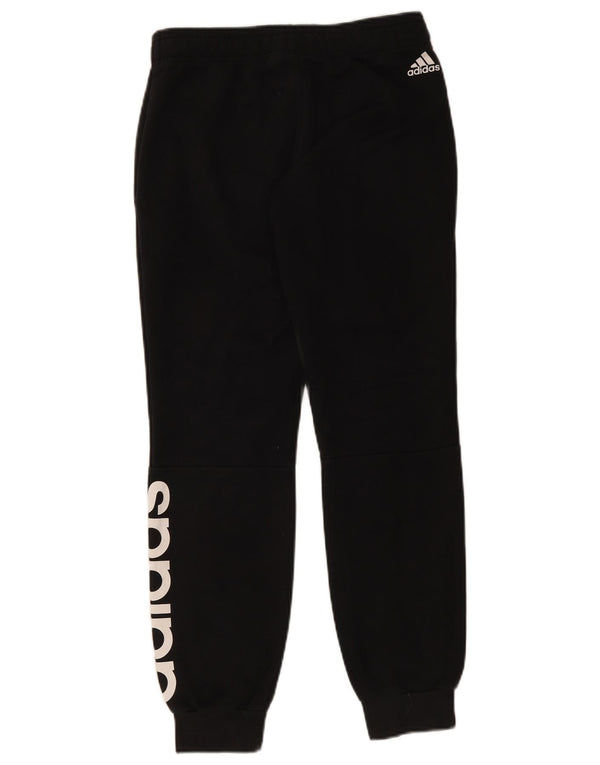 Pantaloni da tuta con grafica Adidas da donna Pantaloni da jogging UK 8/10 Small Black Sports