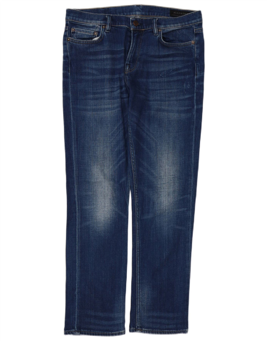 Jeans slim da donna All Saints W28 L28 cotone blu