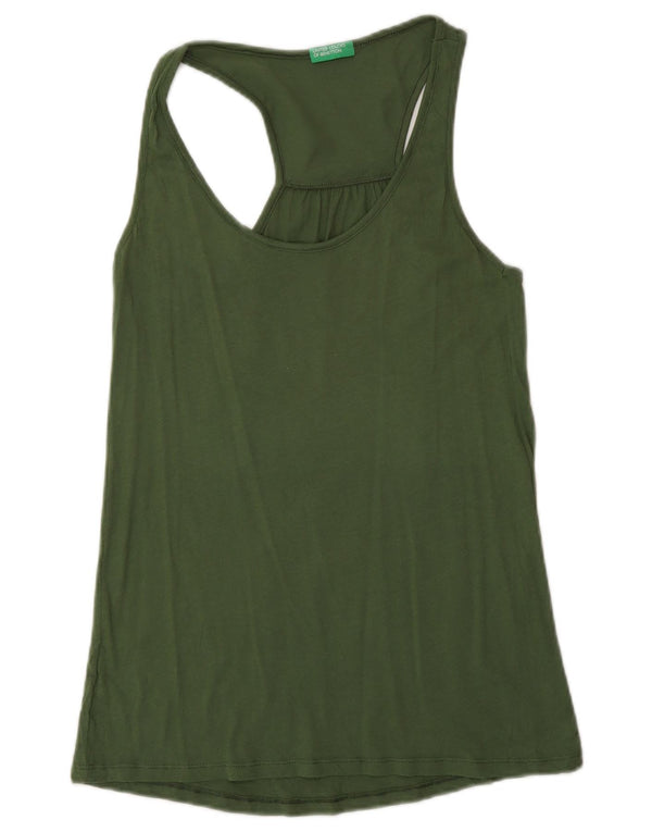 Canotta da donna Benetton UK 6 XS verde