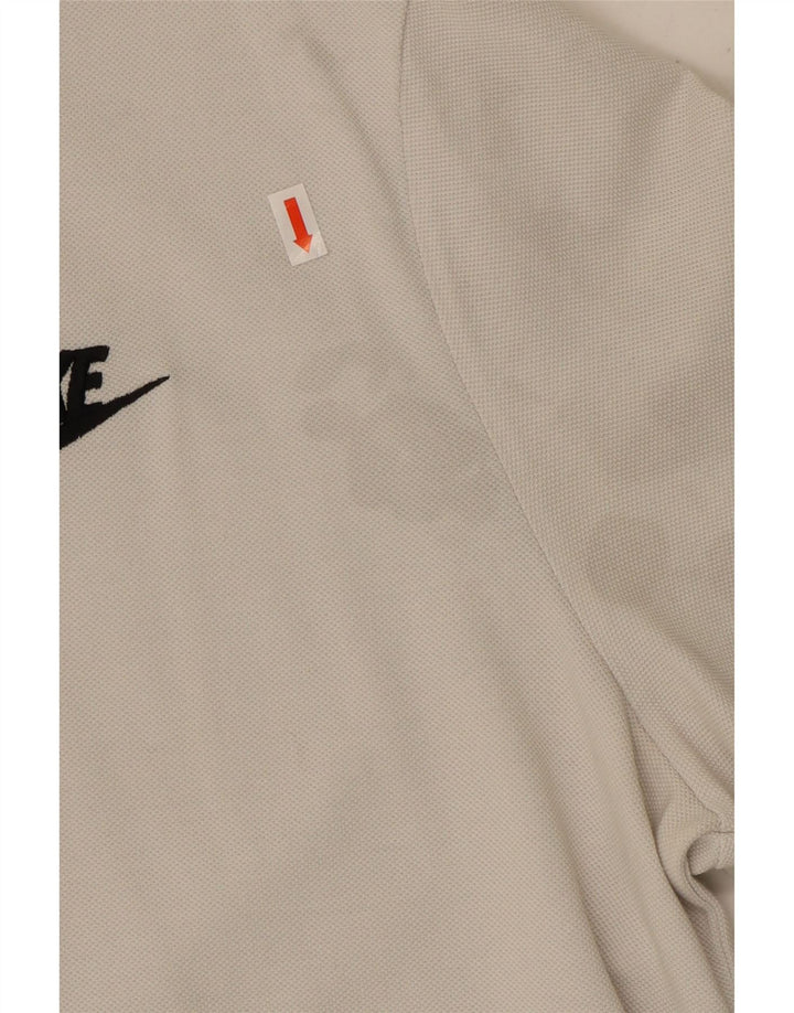 Polo NIKE da uomo XL in cotone bianco