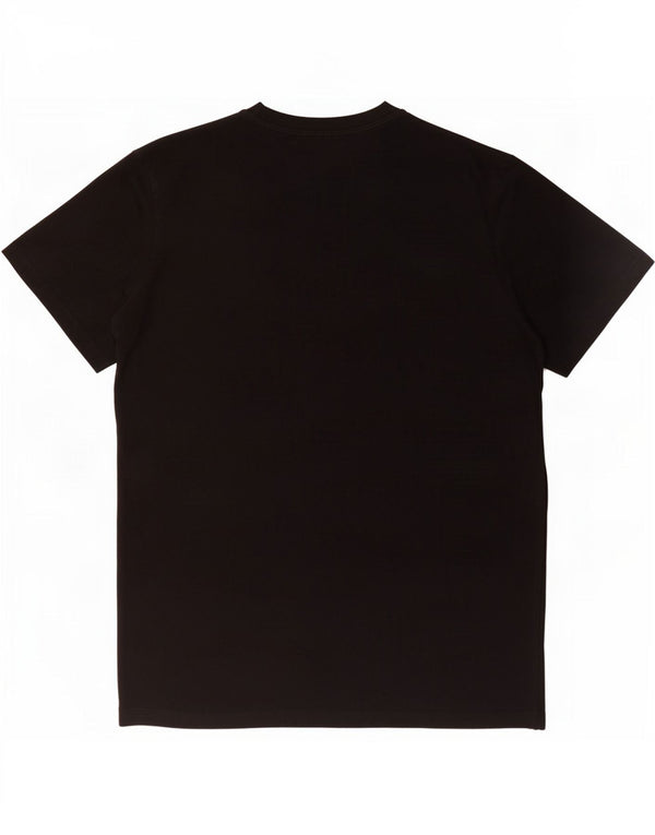 Jack & Jones T-shirt da uomo grande nera in cotone