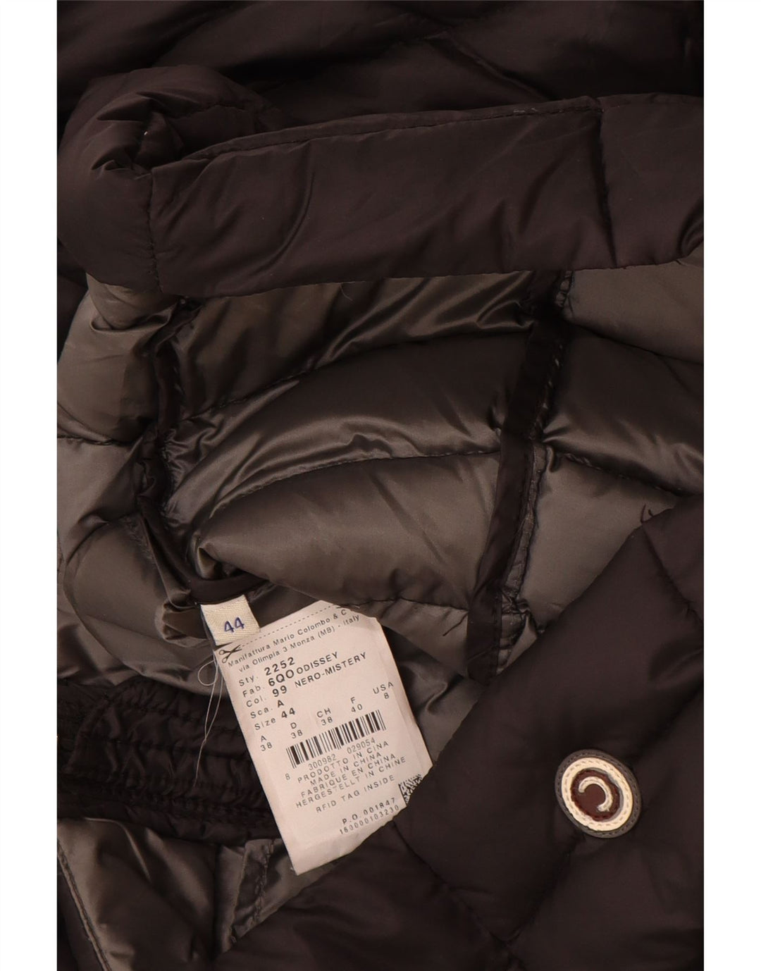 Giacca imbottita con cappuccio donna COLMAR IT 44 Medium Nero Poliammide