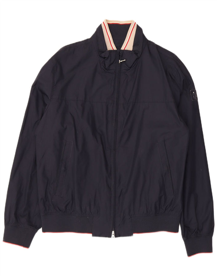 MARINA YACHTING Giubbotto bomber da uomo IT 54 2XL Poliestere blu navy