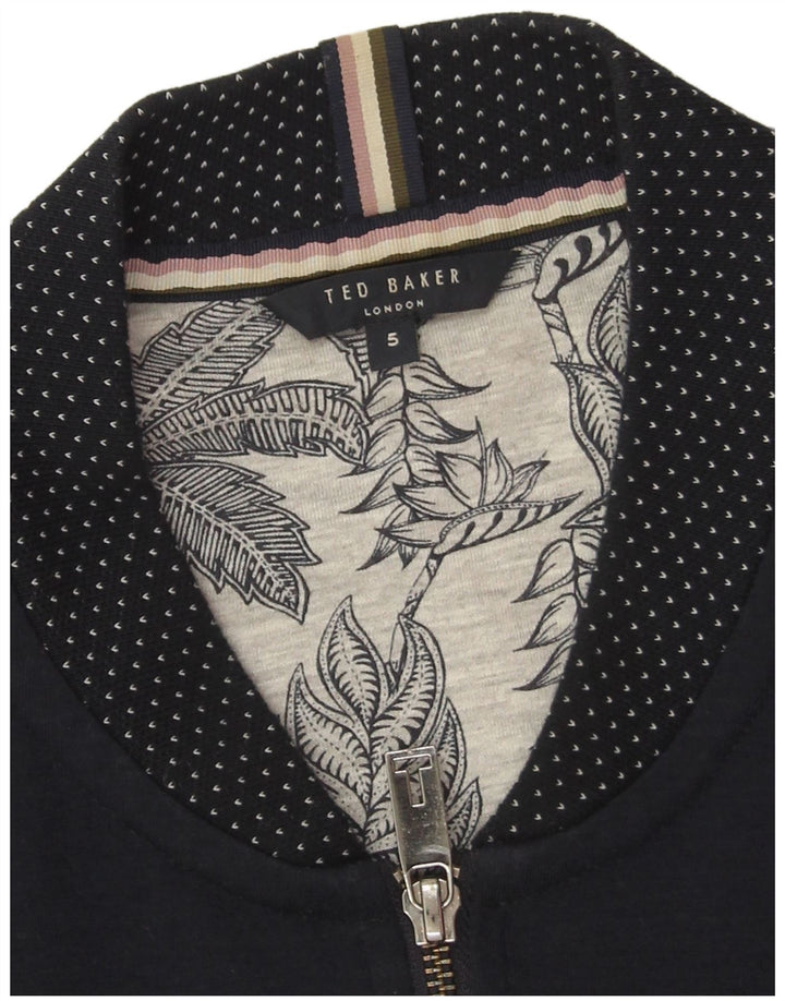 Giacca da tuta da uomo Ted Baker taglia 5 XL poliestere blu navy