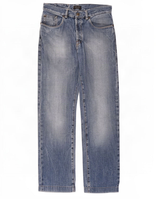 Jeans dritti da uomo Belfe W33 L28 cotone blu