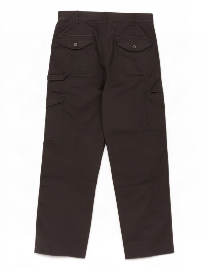 Pantaloni cargo dritti da uomo Dickies W34 L29 poliestere nero