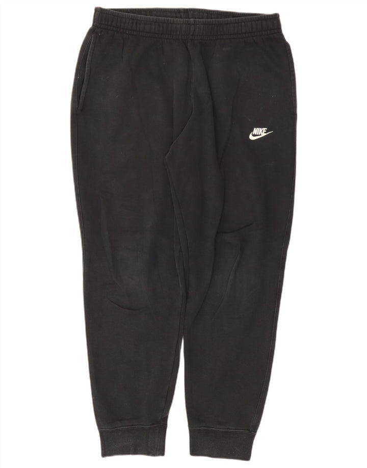 Pantaloni da tuta da uomo Nike Joggers grandi in cotone nero