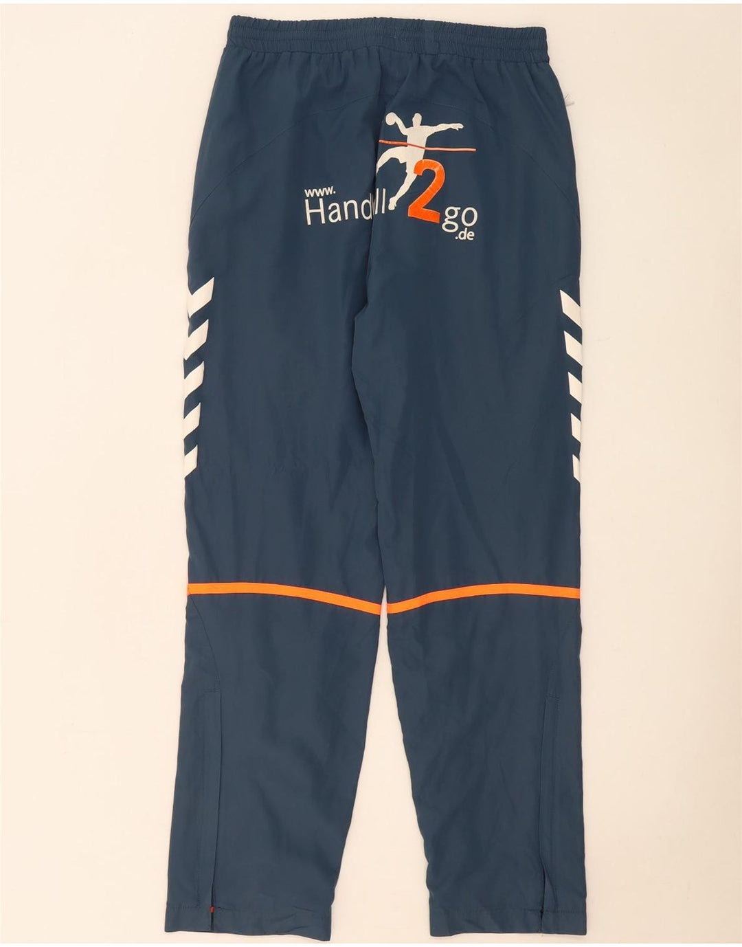 Pantaloni da tuta grafici da uomo Hummel a blocchi di colore blu navy medio
