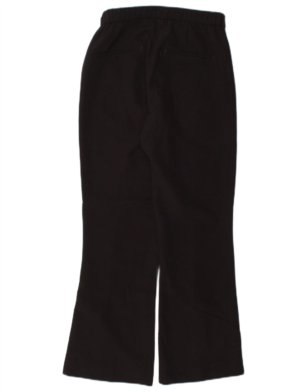 Pantaloni casual Bootcut da donna Zara piccoli W26 L26 poliestere nero