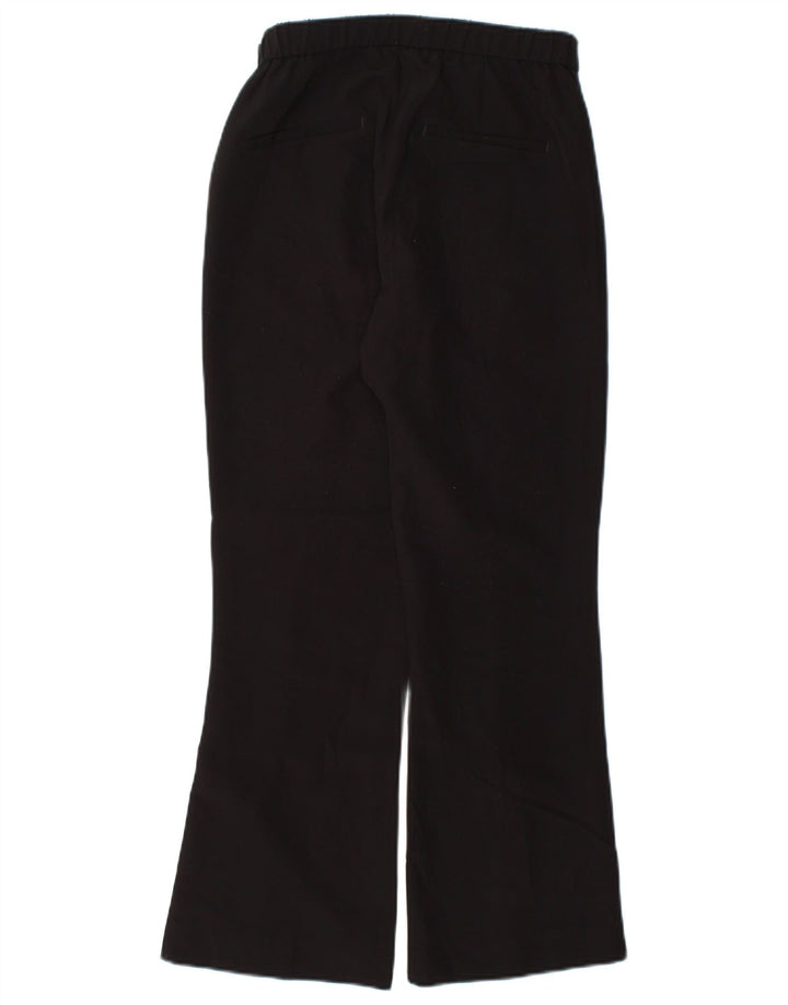 Pantaloni casual Bootcut da donna Zara piccoli W26 L26 poliestere nero