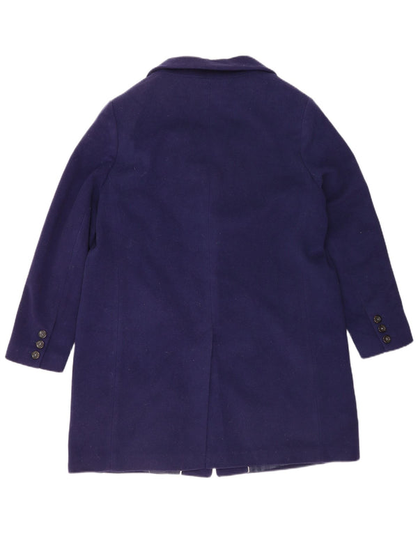 Soprabito oversize da donna Marks & Spencer UK 16 grande lana blu