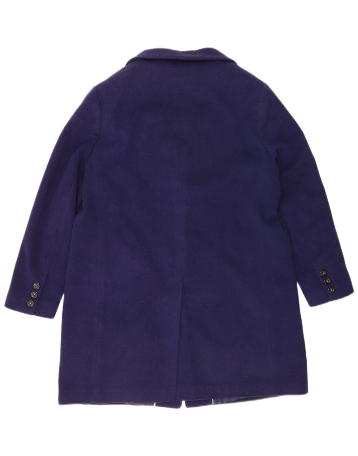 Soprabito oversize da donna Marks & Spencer UK 16 grande lana blu