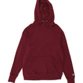 CHAMPION Womens Hoodie Jumper UK 14 Medium Maroon Polyester Vintage Champion and Second-Hand Champion from Messina Hembry 