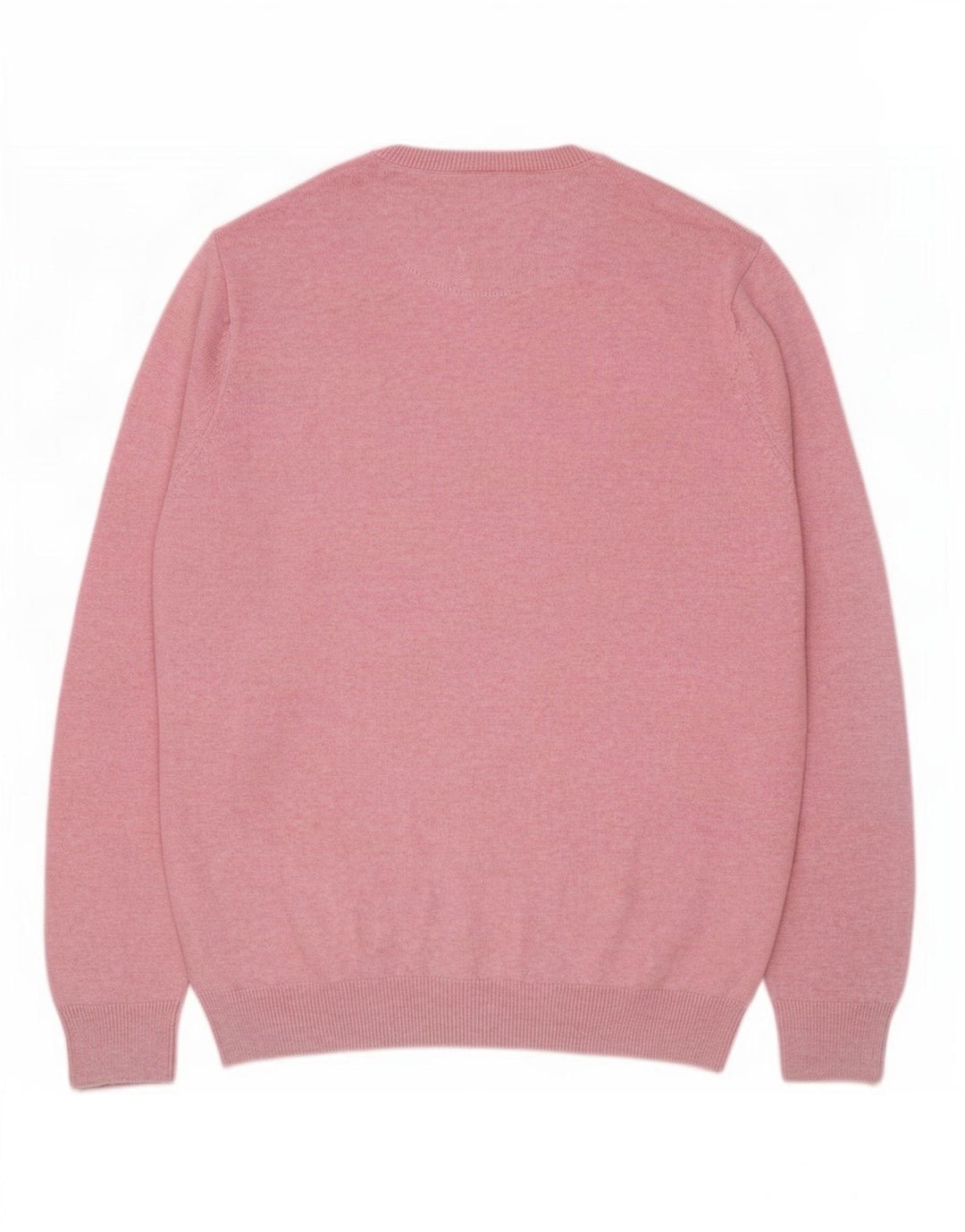 Maglione girocollo da uomo Marks & Spencer vestibilità regolare grande cotone rosa
