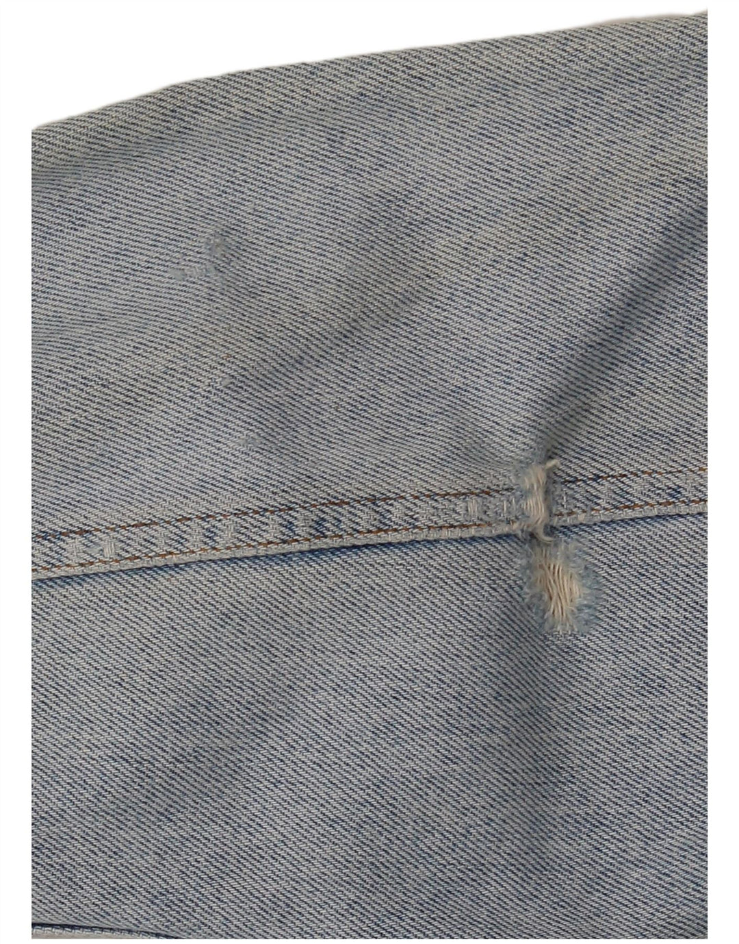 CHARRO Giacca di jeans oversize da donna UK 10 piccola in cotone blu
