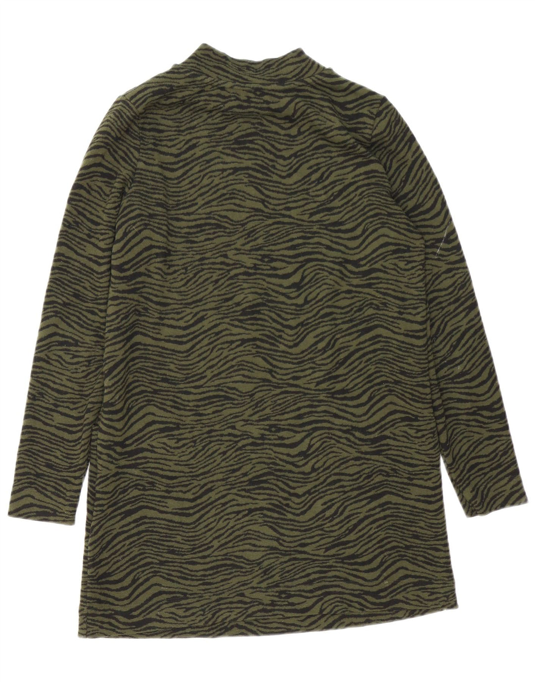 Abito da tenda a maniche lunghe da donna Marks & Spencer UK 12 Verde medio
