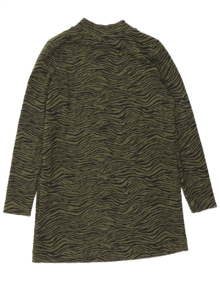 Abito da tenda a maniche lunghe da donna Marks & Spencer UK 12 Verde medio