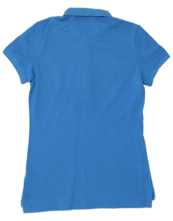 Polo da donna RALPH LAUREN UK 12 cotone blu medio