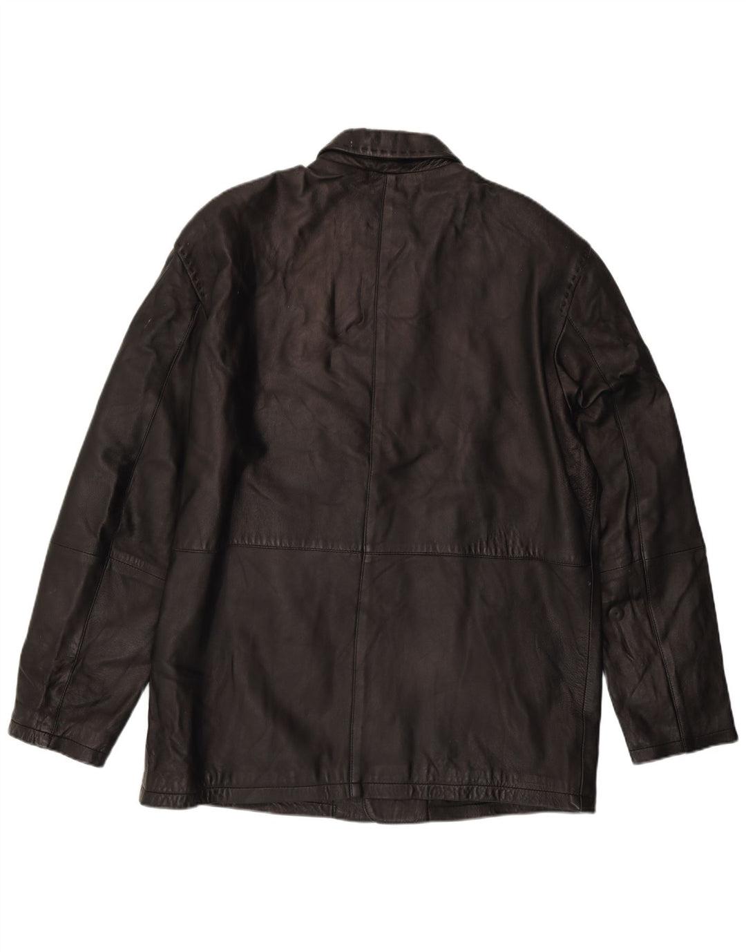 Giacca in pelle da uomo Kartel UK 42 XL in pelle nera