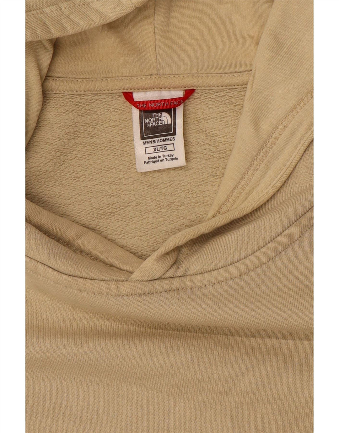THE NORTH FACE Felpa con cappuccio grafica da uomo XL Beige