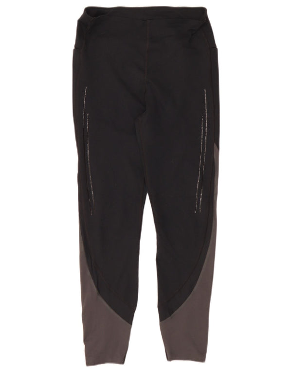 Leggings da donna Under Armour UK 10 Small Nero Colourblock Poliestere