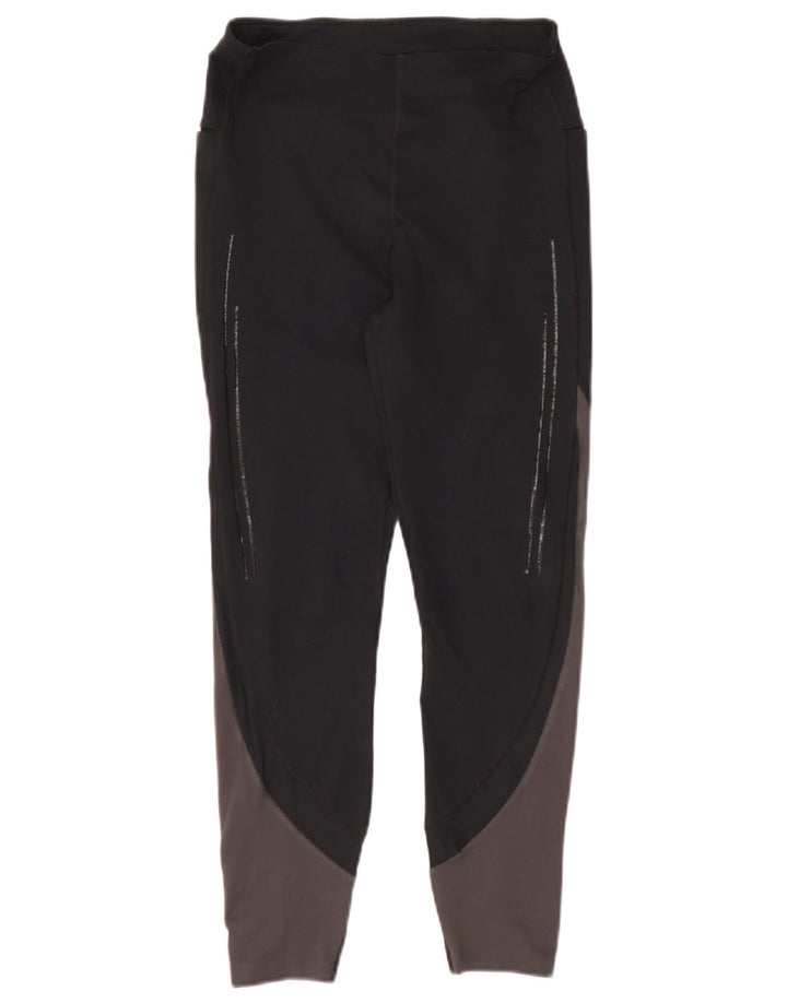 Leggings da donna Under Armour UK 10 Small Nero Colourblock Poliestere