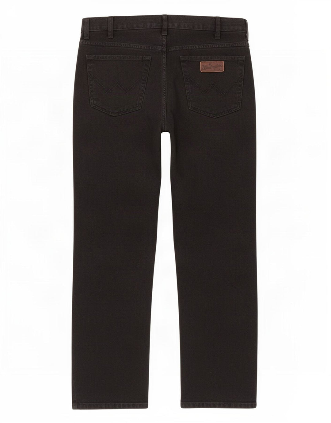Jeans dritti da uomo Wrangler Texas W38 L32 cotone nero