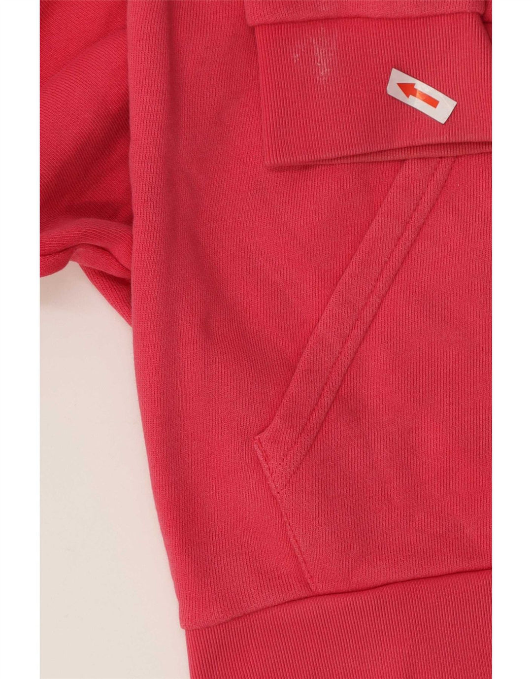 Felpa con cappuccio da uomo Adidas, cotone rosa medio