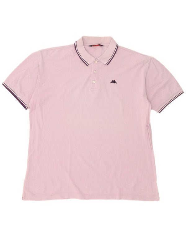 Polo Kappa Uomo 2XL Cotone Rosa