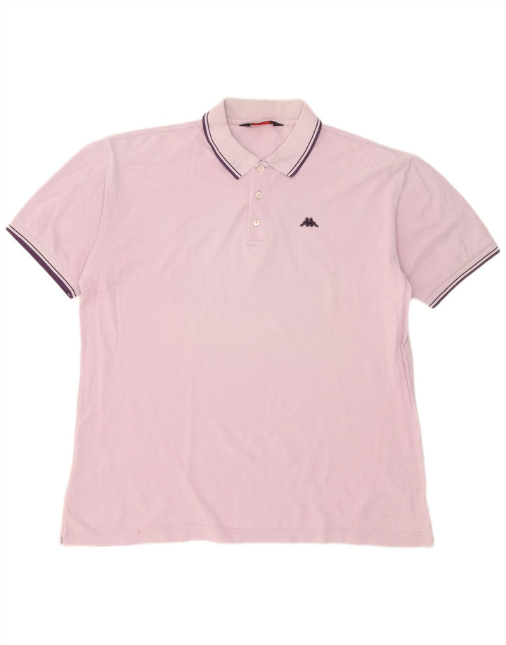Polo Kappa Uomo 2XL Cotone Rosa