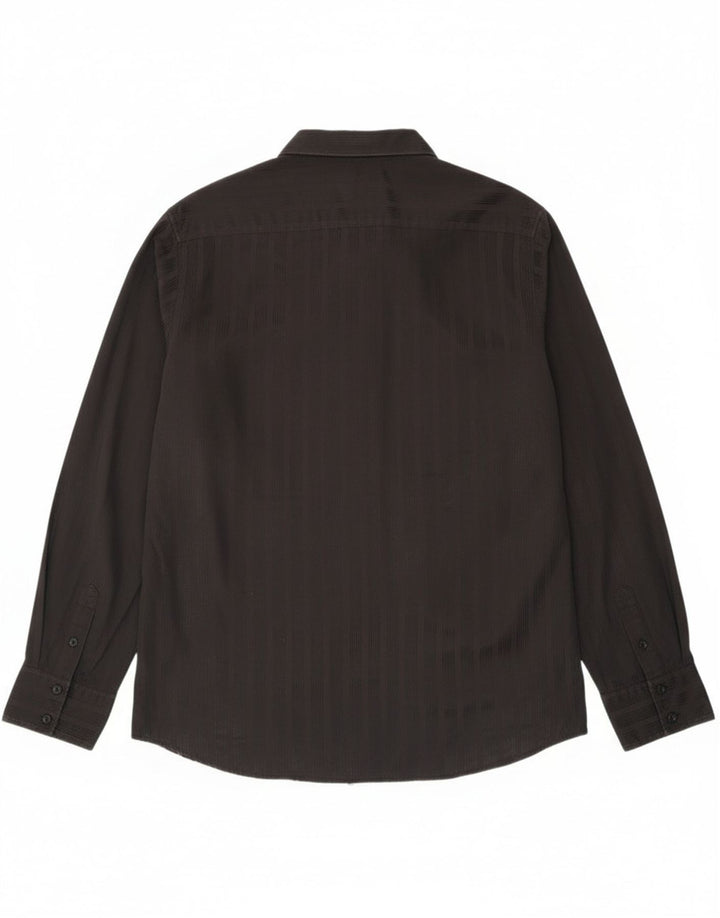 Camicia grafica da uomo Billabong XL poliestere a righe nere