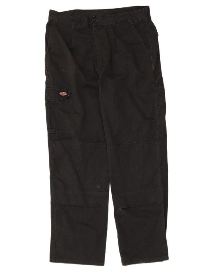 Dickies Pantaloni cargo dritti Redhawk da uomo W36 L30 poliestere nero