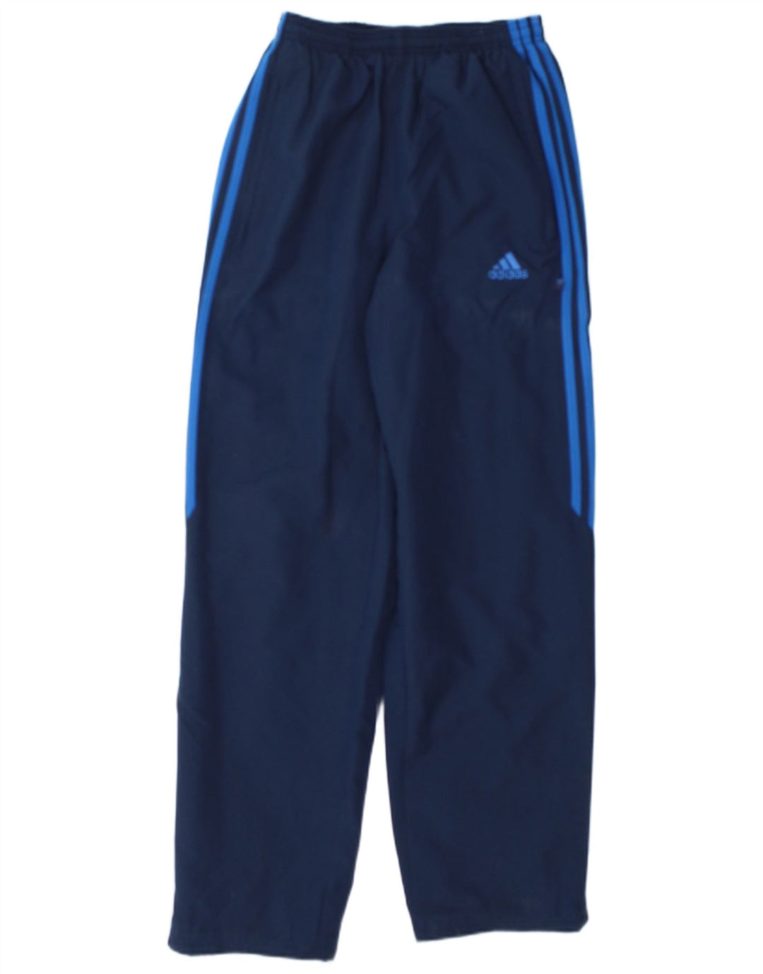 Pantaloni della tuta da ragazzo Adidas 13-14 anni in poliestere color block blu navy