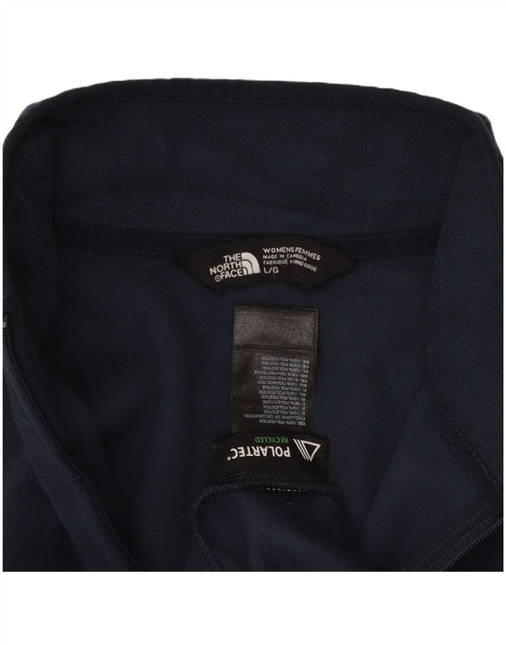 Maglione in pile da donna The North Face UK 14 grande poliestere blu navy