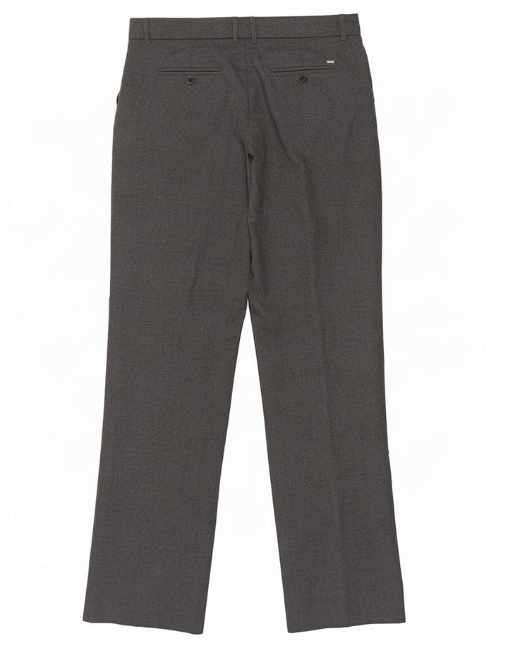 Pantaloni chino dritti da donna Tommy Hilfiger US 8 Medium W32 L33 Grigio