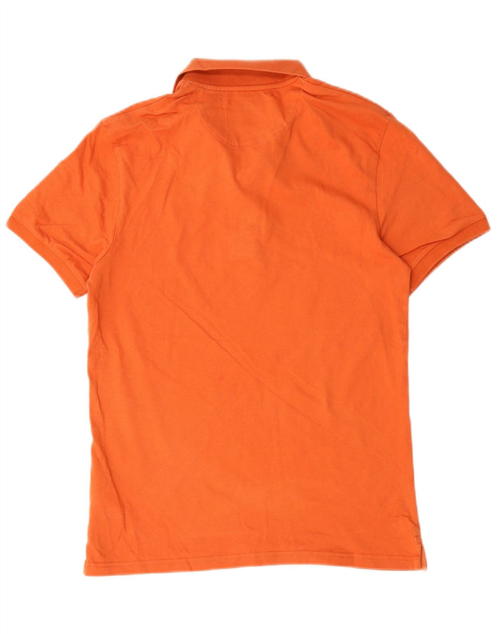 Polo da uomo Lyle & Scott piccola in cotone arancione