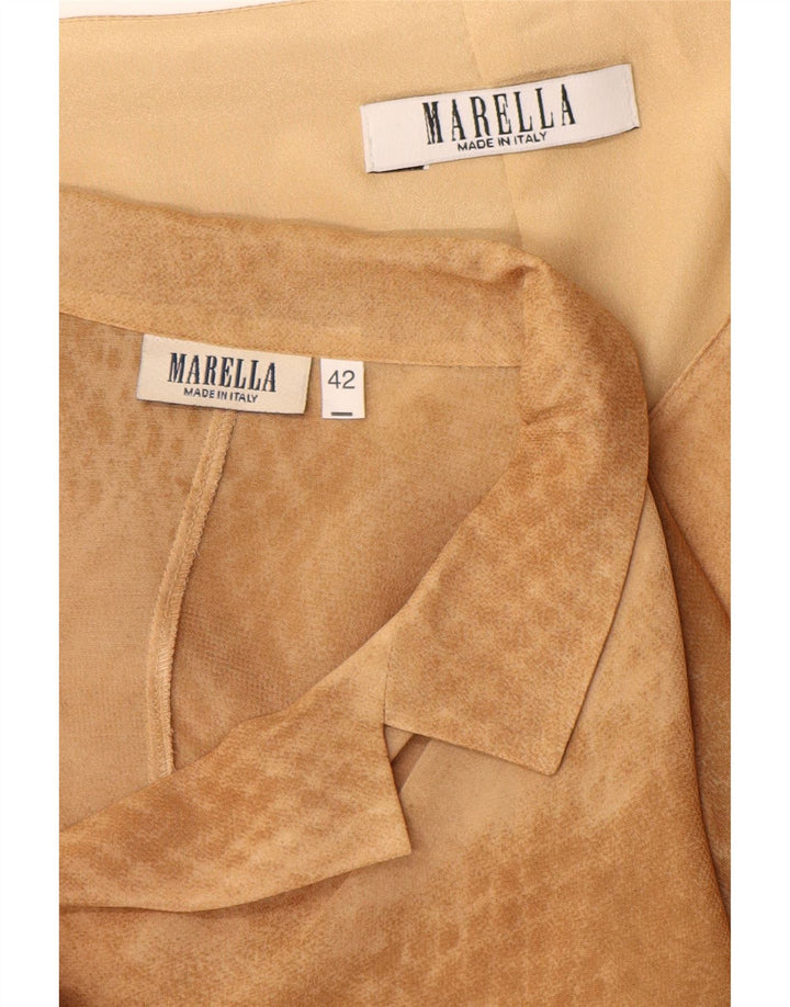 Set 2 pezzi da donna Marella IT 42 Viscosa con stampa animalier beige medio