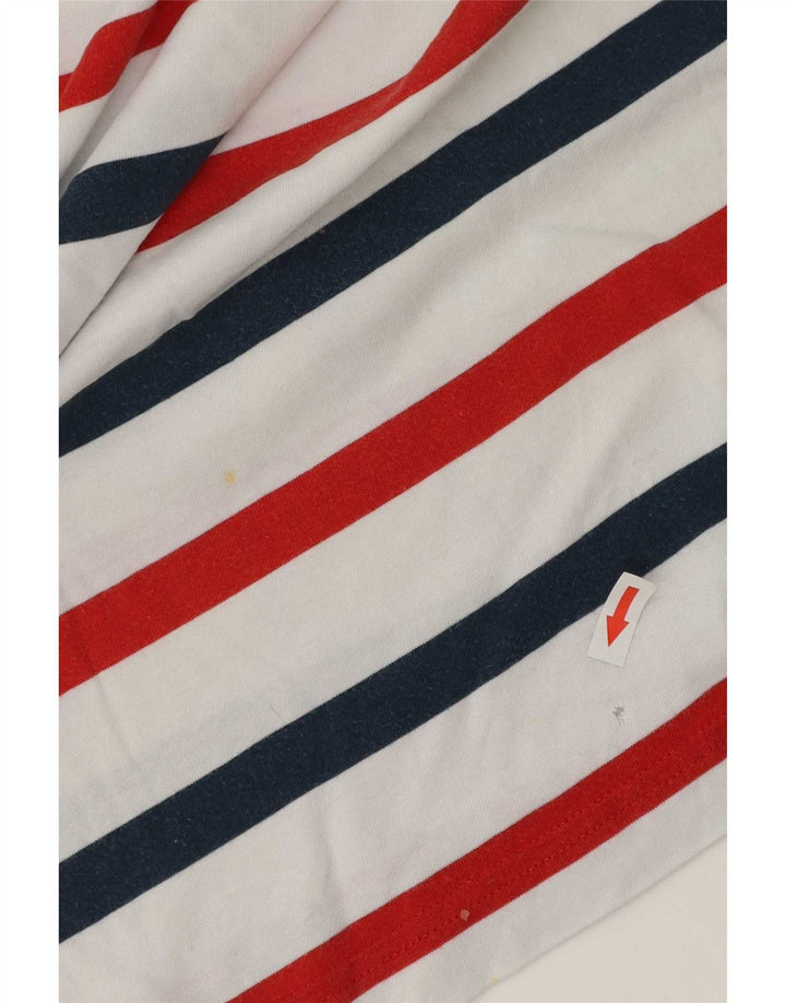 Paul & Shark T-shirt da uomo Top piccola a righe multicolore