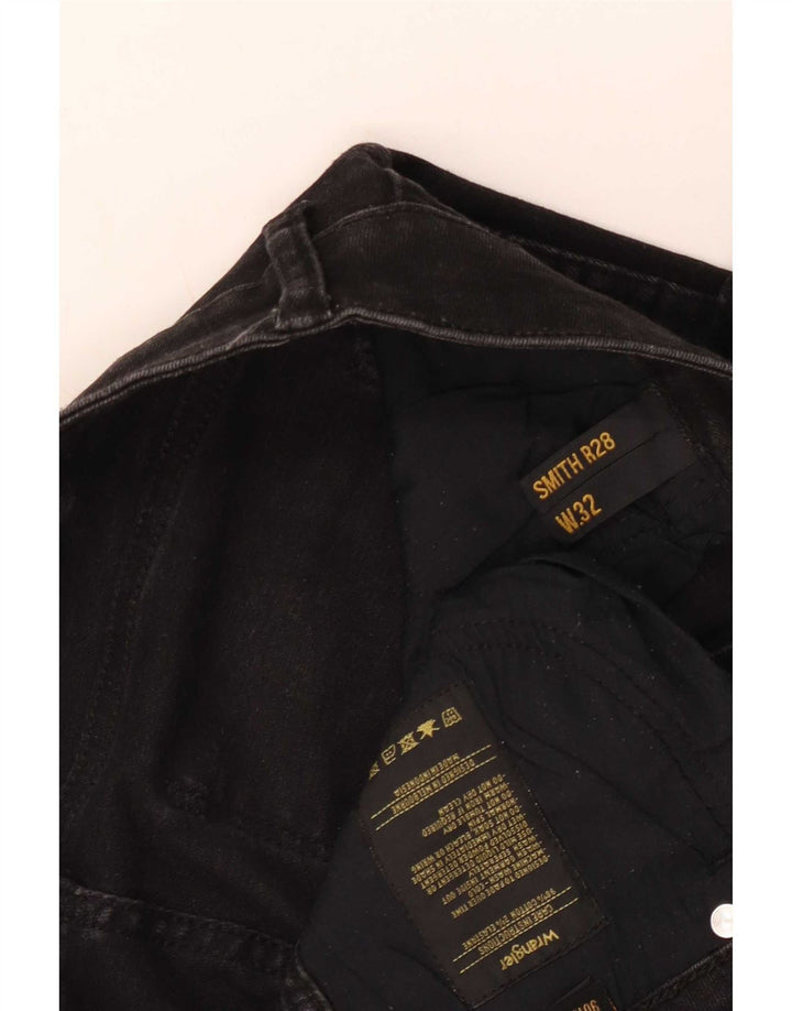 Jeans slim da donna Wrangler W32 L28 cotone nero