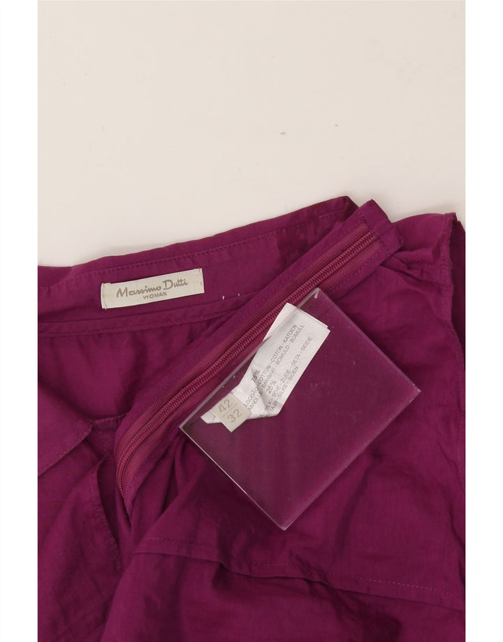 MASSIMO DUTTI Womens Blouse Top EU 42 Large Pink Cotton Vintage Massimo Dutti and Second-Hand Massimo Dutti from Messina Hembry 