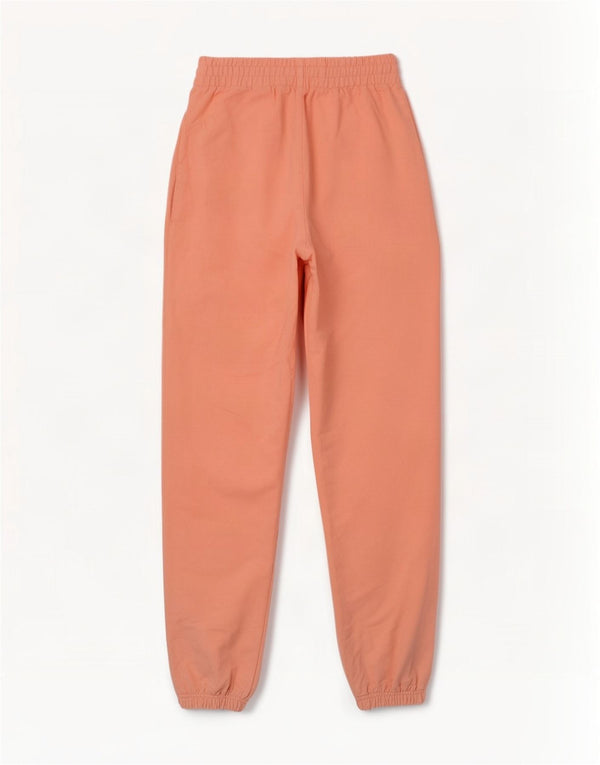 Pantaloni da tuta da donna Adidas Joggers UK 8/10 Small Arancione Cotone