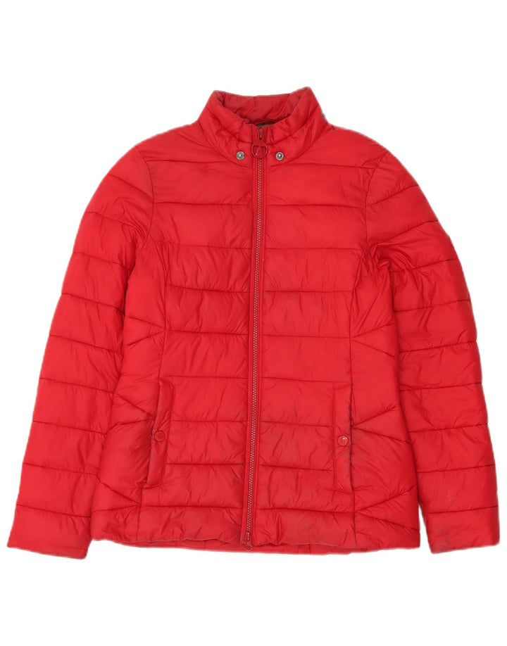 Giacca imbottita da uomo Barbour UK 8 Small rossa in poliammide